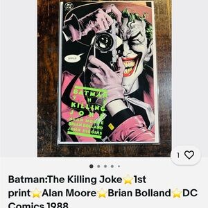 DC Comics Batman: The Killing Joke Art Print